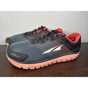 Altra Provision 4 Gray Coral Running Sneakers Minimalist Barefoot Womens Sz 8.5